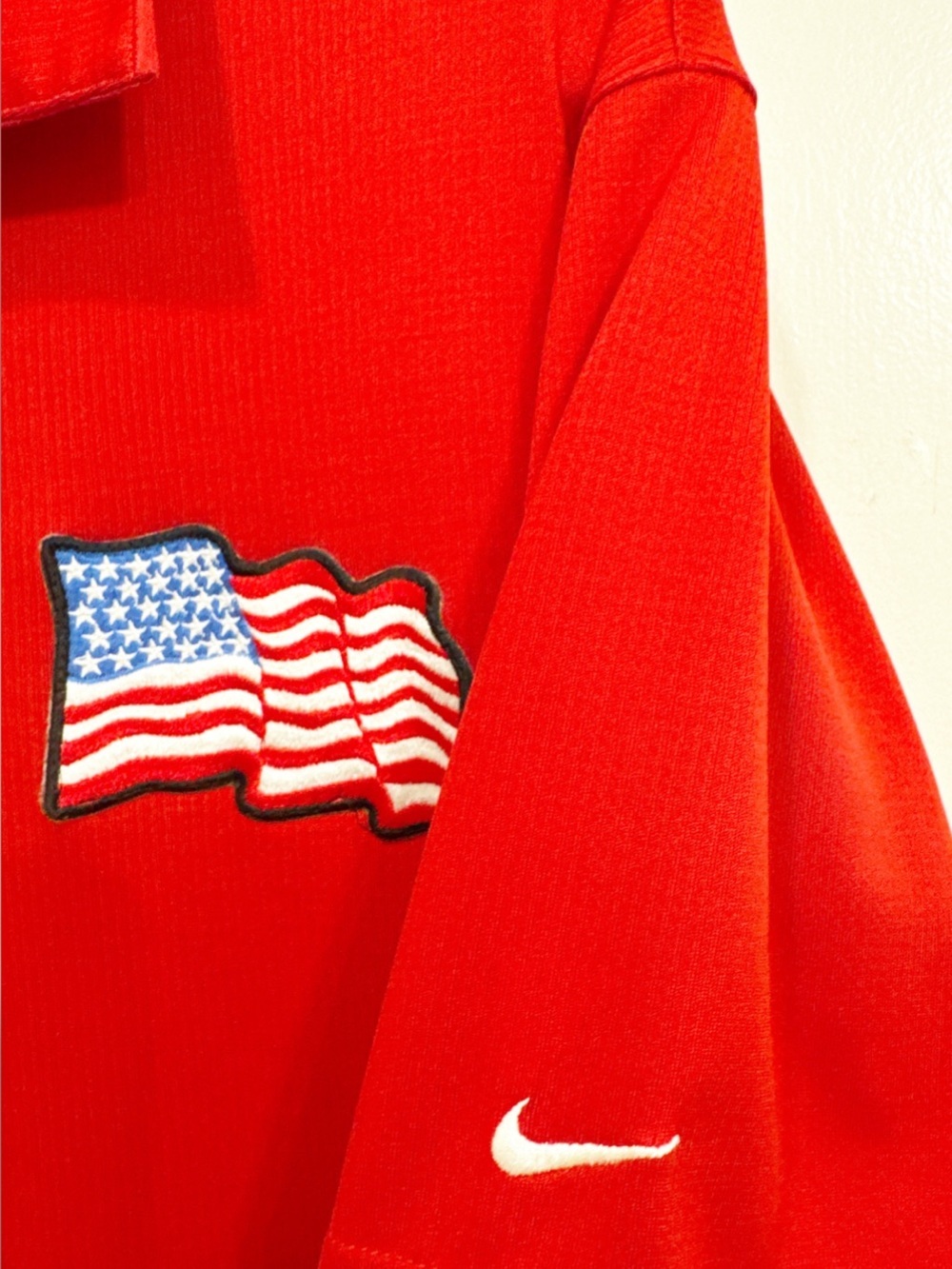 Nike Sphere Dry American Flag Polo Size Large - Picture 3 of 4